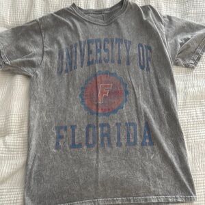 Gray University of Florida Short Sleeve Tee